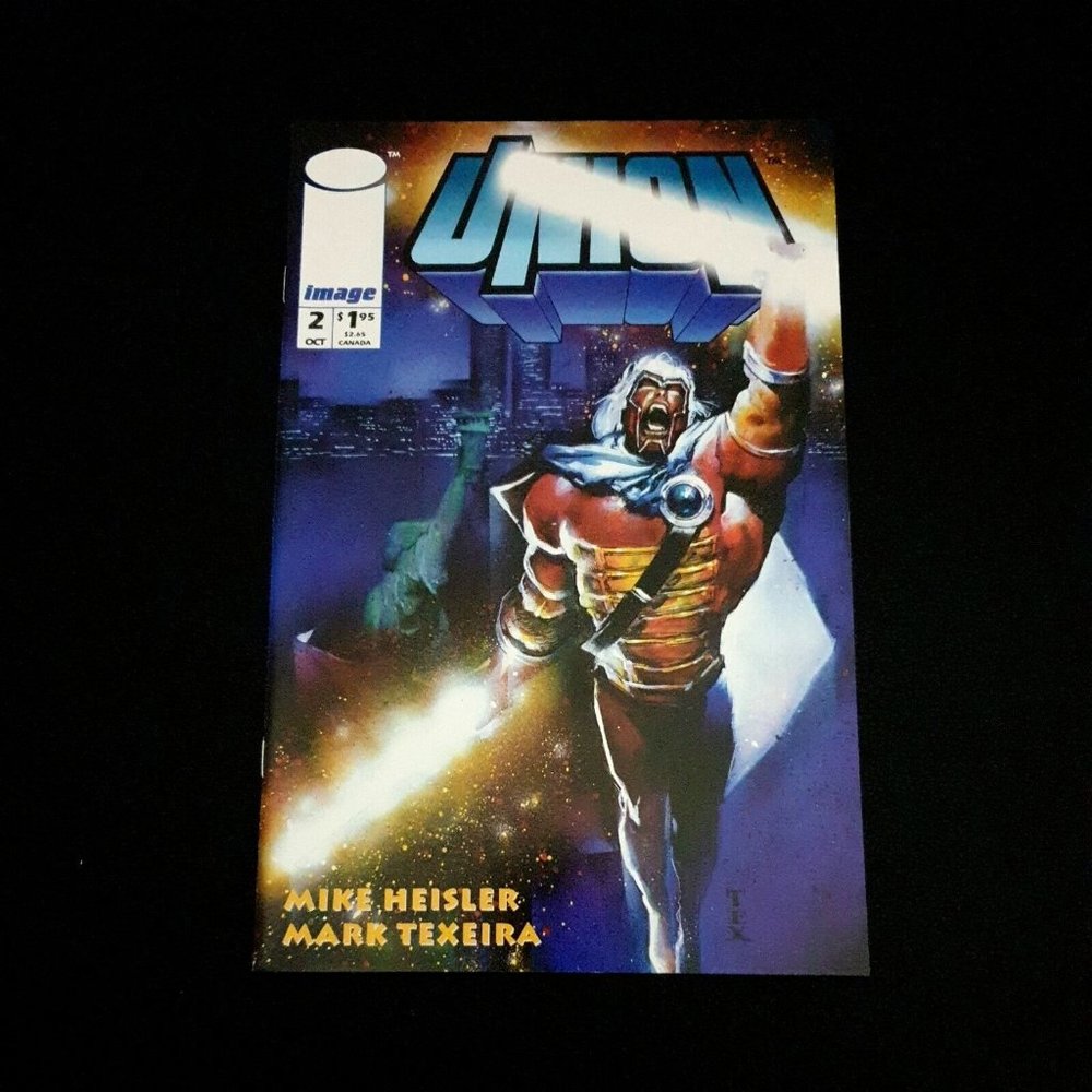 Image Comics Union #2 Oct 1993 Texeira Heisler Collection Book Bagged Board